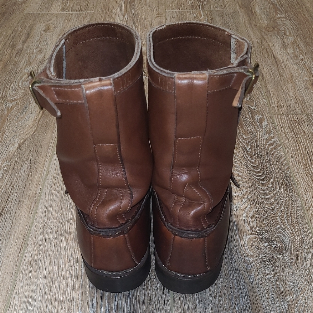 Men's Gokey Brown Leather Boots - Picture 4 of 8